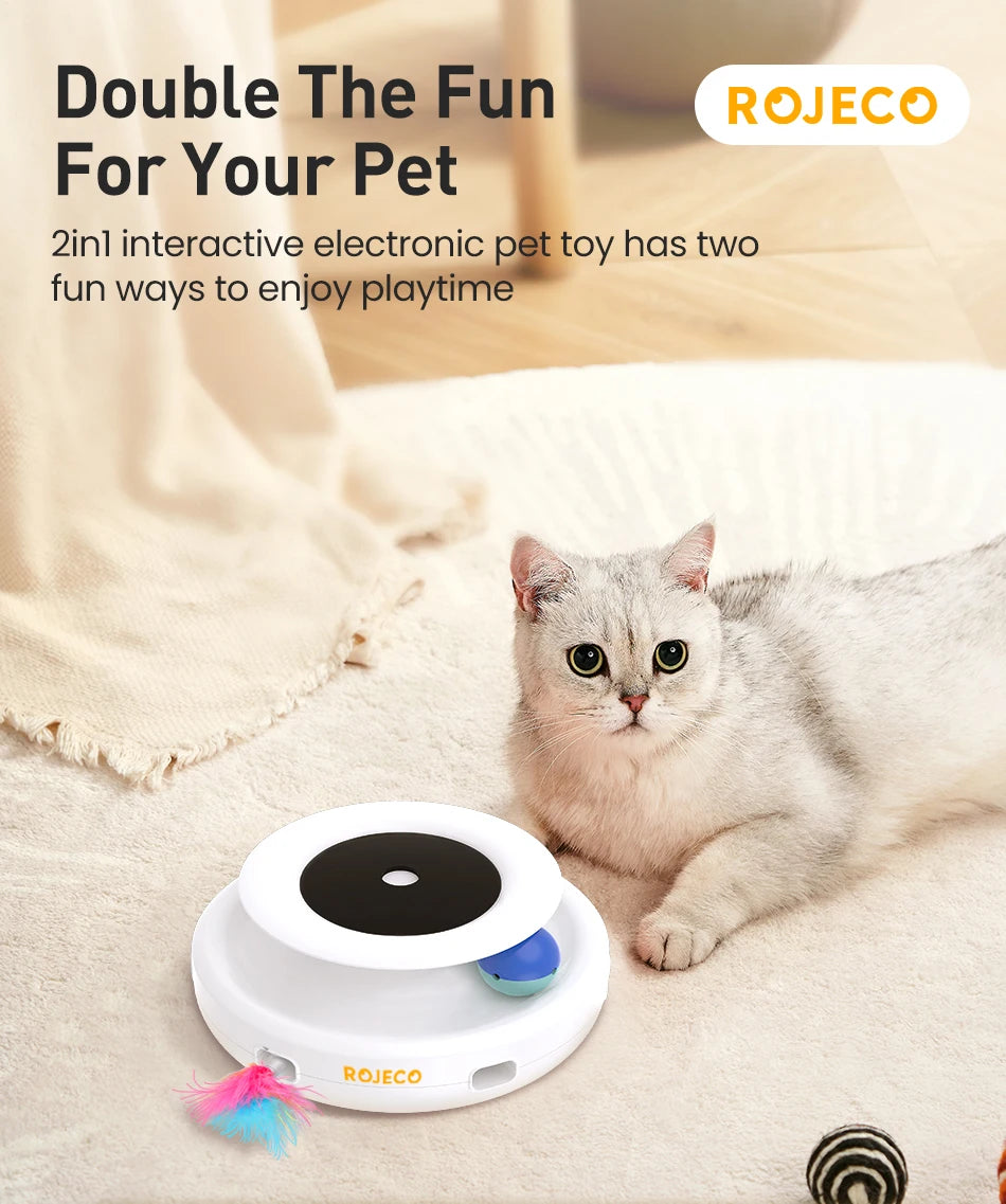Electric Cat Teaser Ball Set