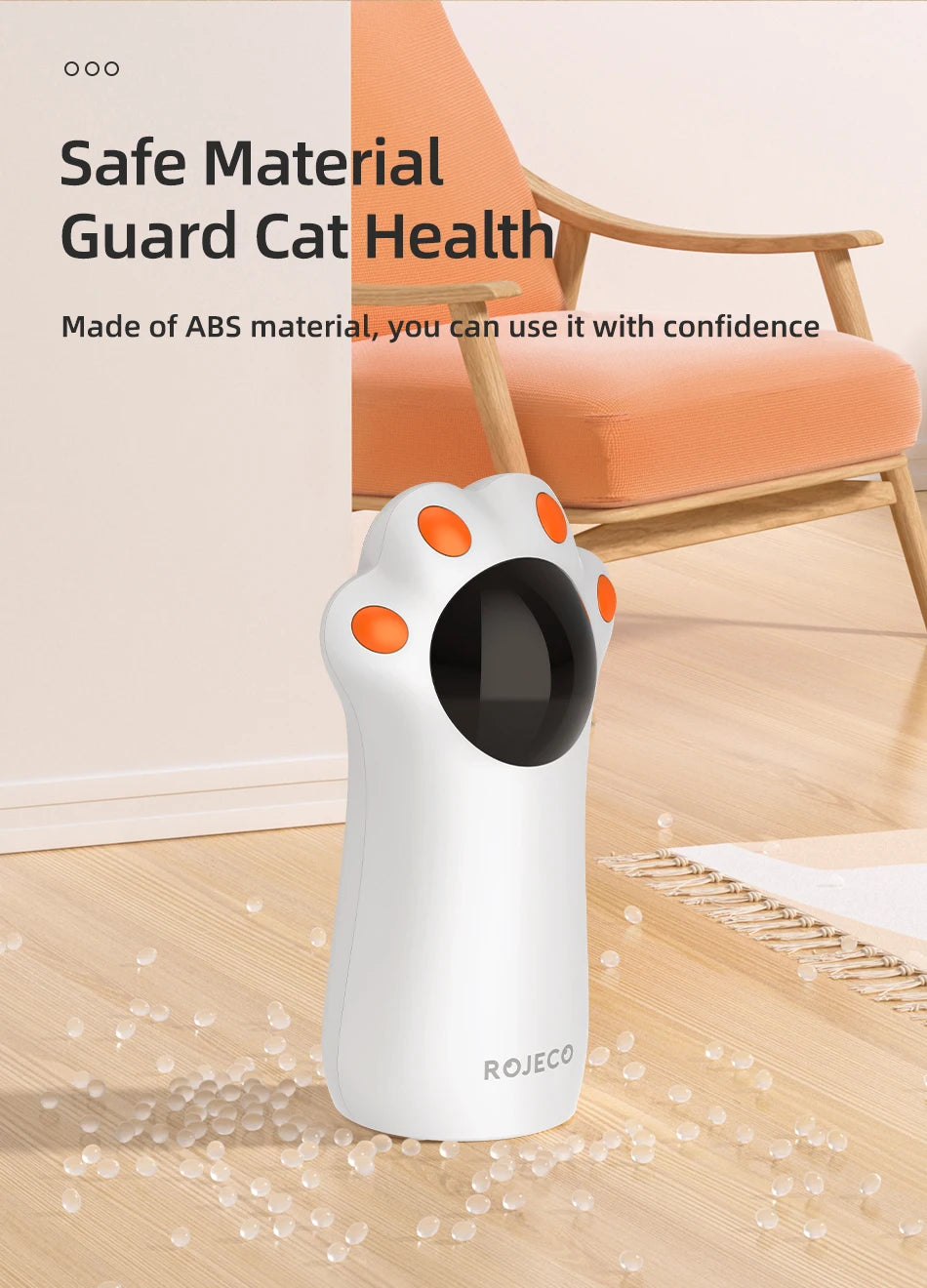ROJECO Smart LED Laser Cat Toy