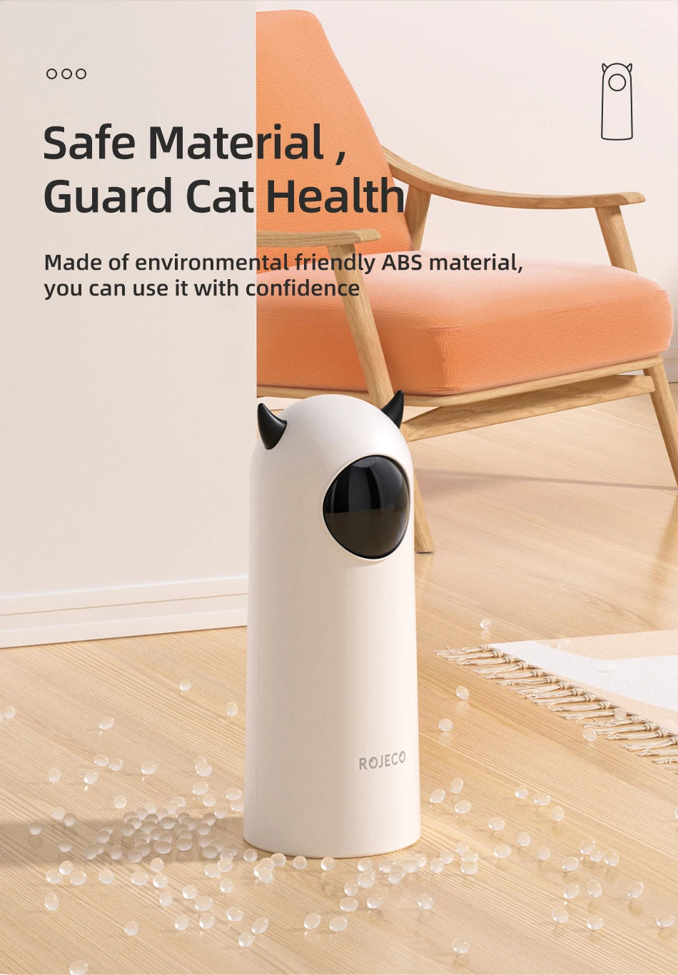 ROJECO Smart LED Laser Cat Toy