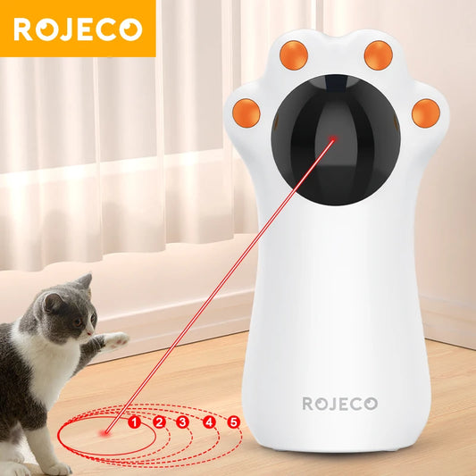 ROJECO Smart LED Laser Cat Toy
