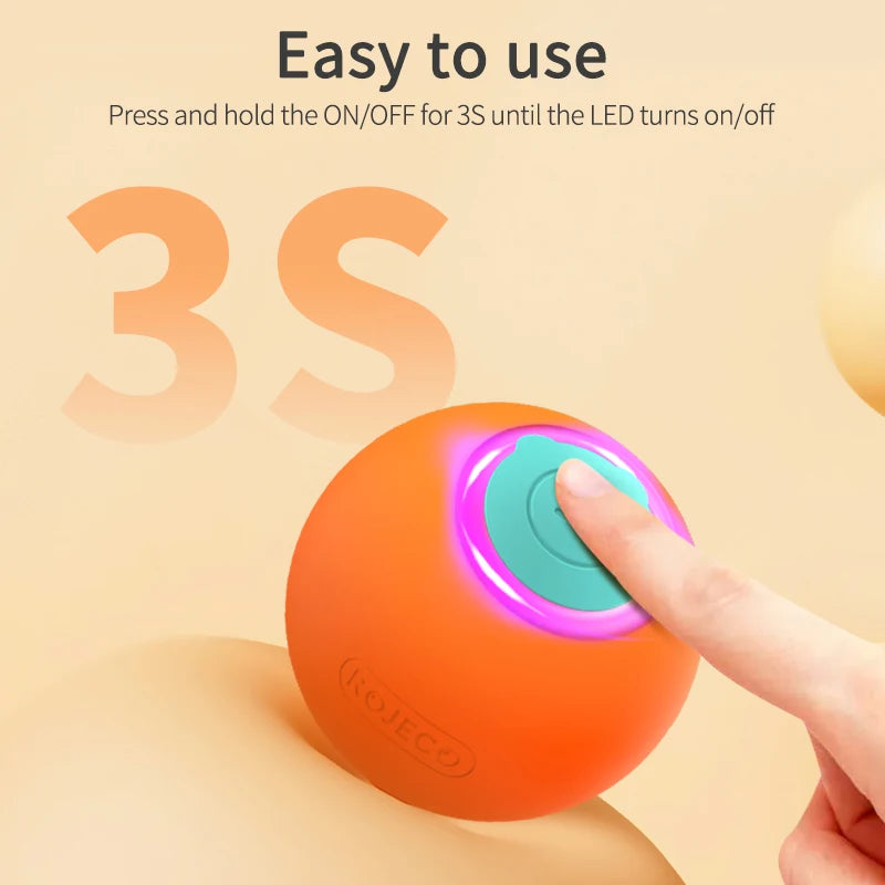 ROJECO Interactive Cat Bouncing Ball