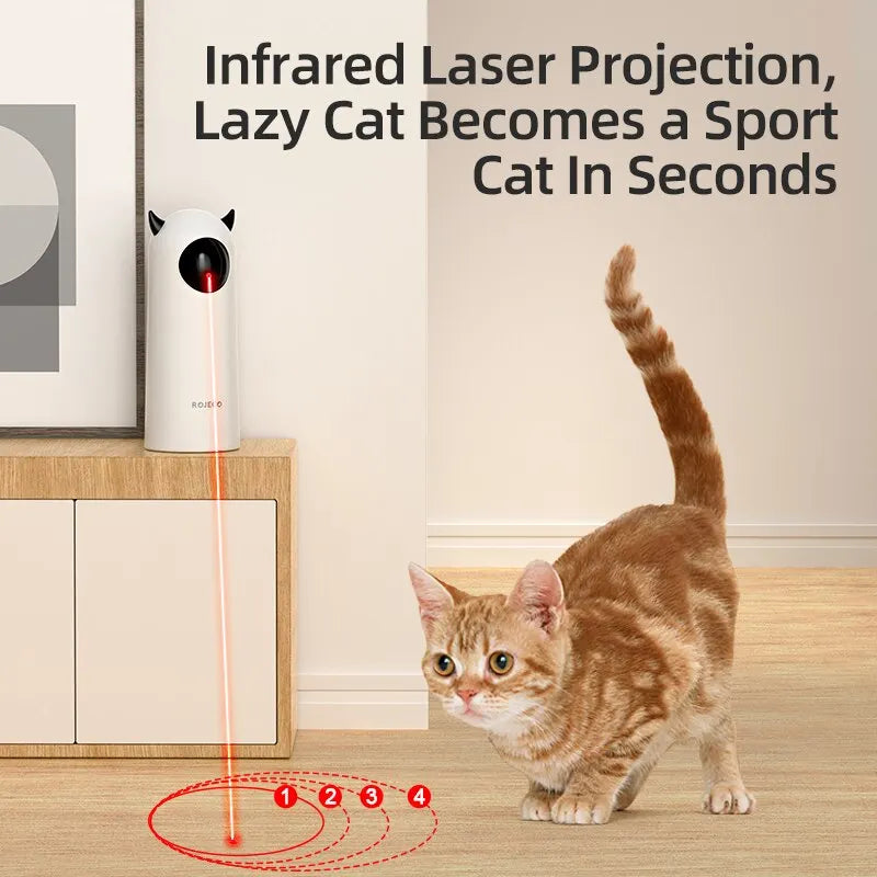 ROJECO Smart LED Laser Cat Toy