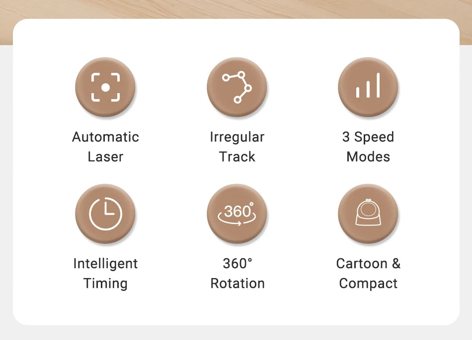 ROJECO Automatic Laser Cat Toy