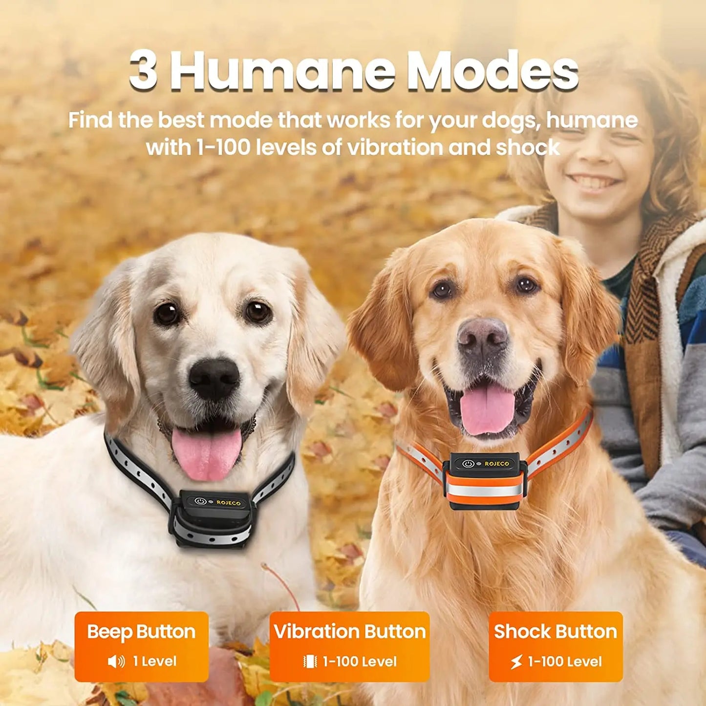 ROJECO PD529 1000m Training Collar